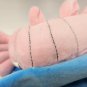 Bubba Gump Plush Shrimp blanket Stuffed Animal Baby Louie Pink Blue 9"