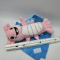 Bubba Gump Plush Shrimp blanket Stuffed Animal Baby Louie Pink Blue 9"