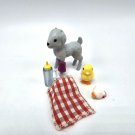 Barbie Sweet Orchard Farm Animal baby Goat Chick Hen Chicken Bottle Bandage