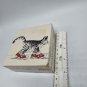 Kliban Cat EMPTY BOX Sneakers Puzzle 4" 1979 1970s Red White