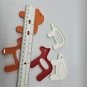 Tupperware Noahs Ark Replacement Tupper Toys Animal pieces horse bear Red orange
