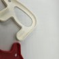 Tupperware Noahs Ark Replacement Tupper Toys Animal pieces horse bear Red orange