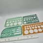 Traffic Templates Drafting Engineer Accident Road Signs Highway curves lot 13