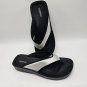 AEROTHOTIC Arch Support silver Flip Flops Sandals 36 Thongs Shoes Silver Slip On