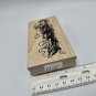 Acey Deucy SYBIL Rubber Stamp goddess greek time prophet feminism woman