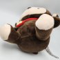 Plush Monkey Chimp Miniso Life Brown Red Scarf 9"