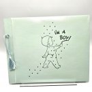 1956 I'm a Boy Baby Book Helen Berry Moore Unused Gibson Journal Album Scrapbook