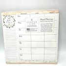 Magnetic Meal Planner Shopping List Refrigerator Christian Lisa Audit Prayer