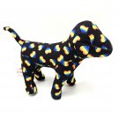 Victoria Secret Pink dog Black Heart Rainbow plush 7" 2019