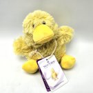 Warmies Duck Heatable Weighted Stuffed Animal Plush Junior Yellow Lavender