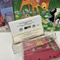 Bambi Lady Tramp Disney Read Along Audio Cassette Book Music Soundtrack Lot