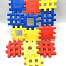 Vintage Little Tikes Wee Waffle Blocks Building Toys Lot 13 4 in Window Circle
