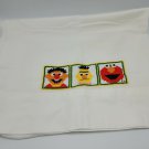 Cross Stitch Sesame Street Pillowcase Ernie Elmo Bert