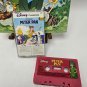 Peter Pan Disney Read Along Audio Cassette Book Music Soundtrack Lot