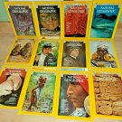 National Geographic Magazine 1975 Full Year 12 Inserts Monthly Shark Orangutan