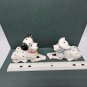 Disney 101 Dalmatians Ceramic Figures Pongo Perdy Pup Lot 3 Dogs Perdita 1990s