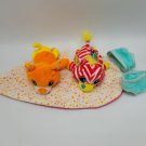 CUTETITOS Babitos Cornito Cat CANDY CORN SERIES 2 ORANGE Budditos zebra diaper
