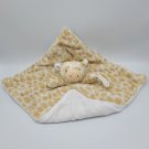 Carters 2016 Giraffe Lovey Brown White Baby Security Blanket 14" Pacifier Holder
