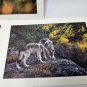 Wolf Wolves Blank Greeting Card Defenders Wildlife Lot 3 Brandenburg 5x7 in 1999