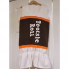 Tootsie Roll Costume Size S M 7 8 10 Fleece Unisex Handmade Child Halloween