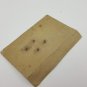 Vintage Button Star Bright White Faux Pearls Pearl Flat 4 Card 9/16 in