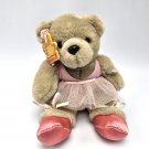 Ballerina Plush Teddy Bear Applause Katrina Pink Mini 5" Tulle Brown 52132