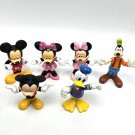 Mickey Mouse Clubhouse Toy Disney Minnie Mouse Goofy Mickey Donald Toy 3" Lot 6