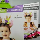 Incharacter Infant Girls Baby Deer Tutu Fawn Dress Halloween Costume Headpiece