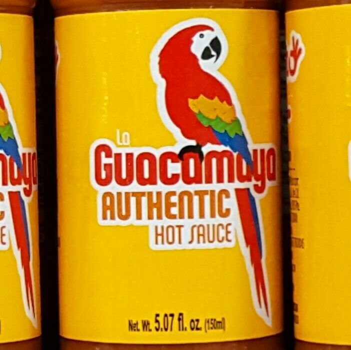 La Guacamaya Original Authentic Mexican Hot Sauce Salsa Chile 5.07 Fl Oz Bottle