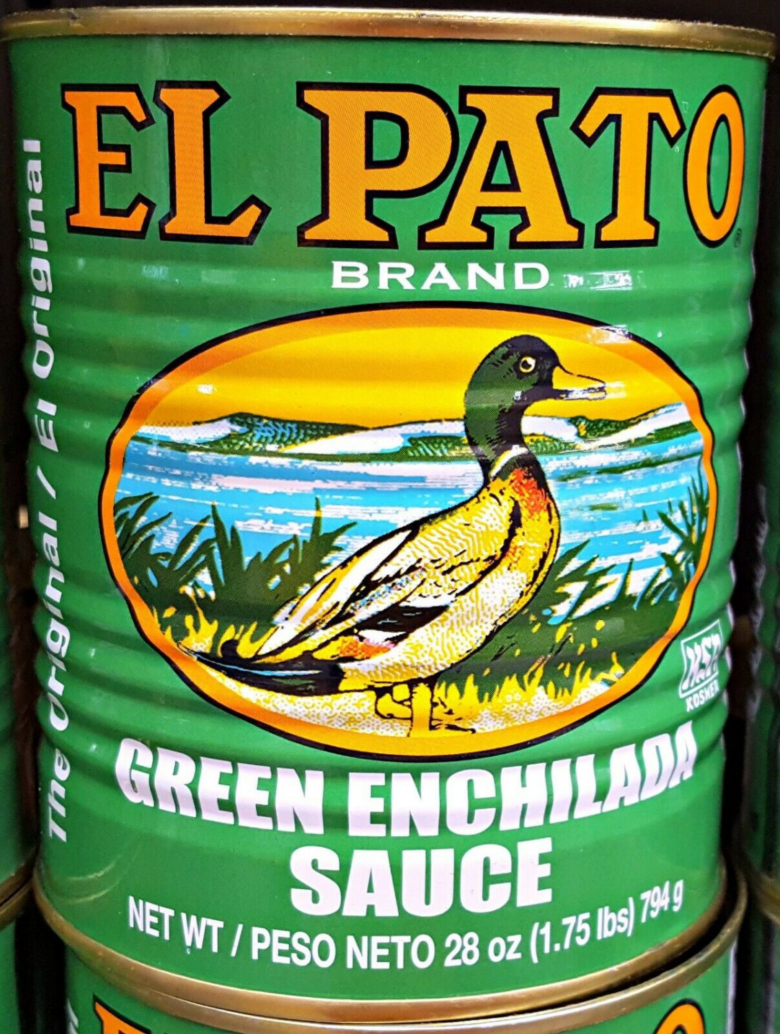 El Pato Brand Green Enchilada Sauce 28 Oz (9 Pack) Salsa Verde Para ...