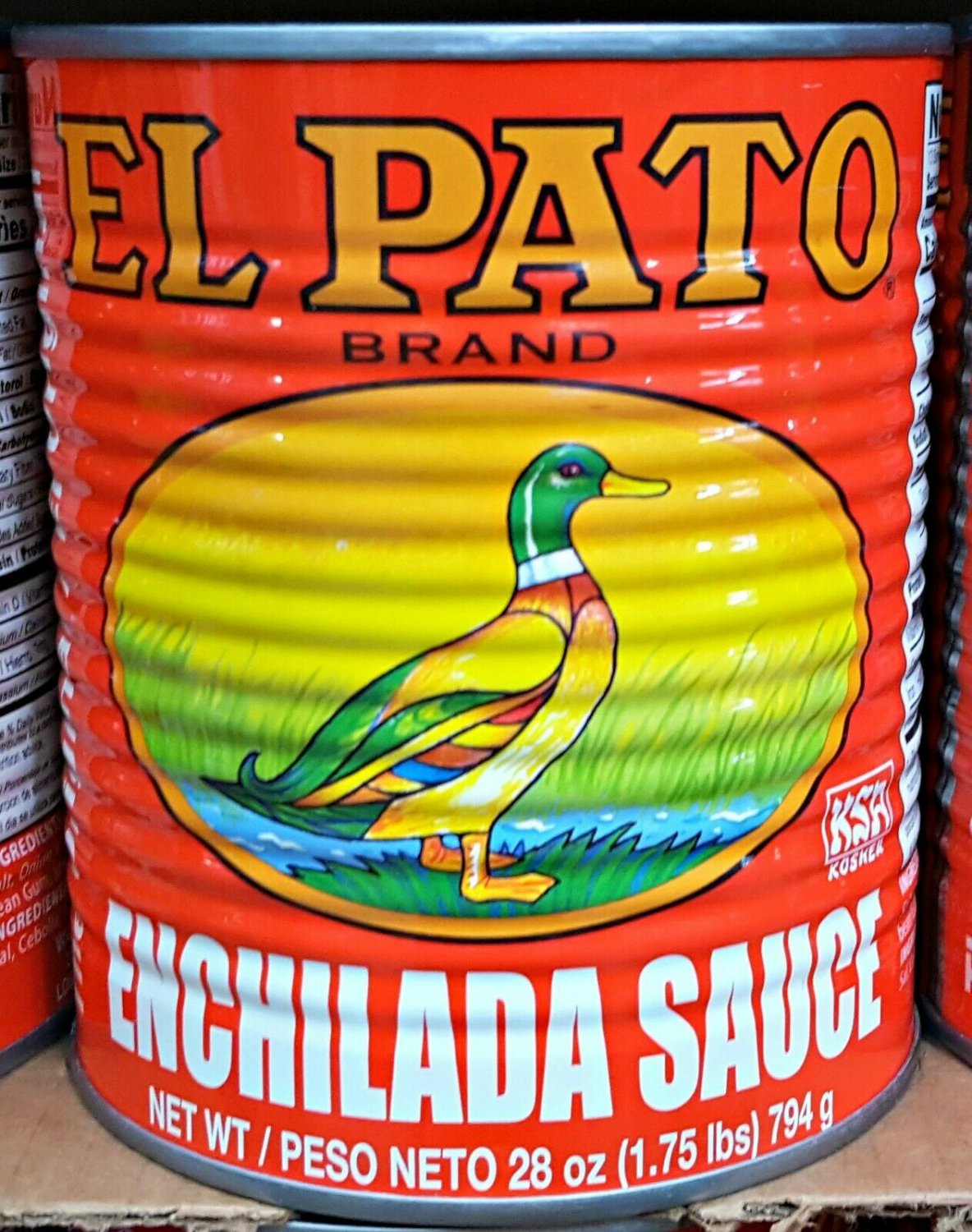 New El Pato Brand Enchilada Sauce 28Oz (9 Pack) Sauces Salsa Para ...