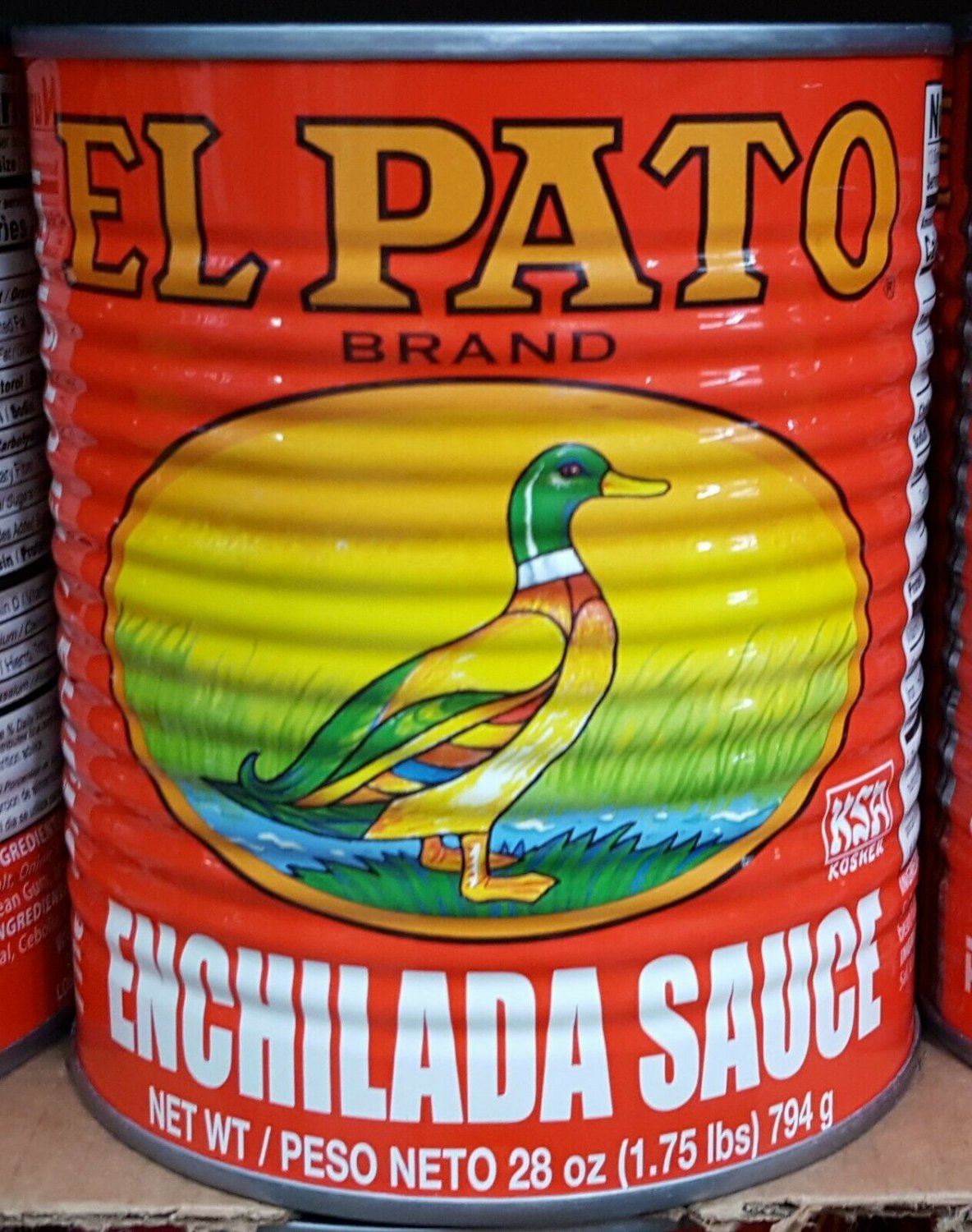 New El Pato Brand Enchilada Sauce 28Oz (9 Pack) Sauces Salsa Para