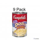 (9-Pack)  Campbell's Classic Recipe Double Noodle Condensed Soup Easy To Open