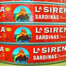 12 PACK La Sirena Sardines in Tomato Sauce 15 Oz - Sardinas en Salsa de Tomate