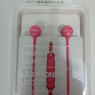 Pink Samsung Earphones HS1303 Remote Control With Mic Volume