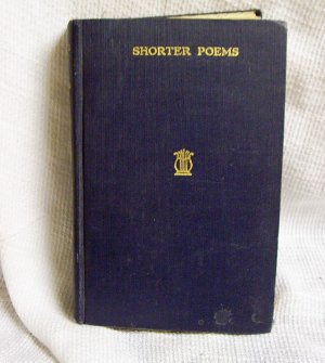 Shorter Poems selected by W.J. Alexander 1924