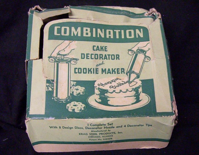 Combination Cake Decorator & Cookie Maker (Vintage)