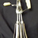 Vintage Egg Beater Blender Mixer (White)