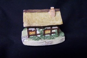 Hand Crafted/Painted Turpins Cottage (1989) J.W. Artist