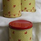 Vintage 3 Stacking Empeco Cannisters (1950's)