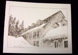 Old Homestead by Philippe Gascon (limited reproduction) 1972