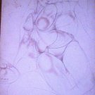 Teasing the Bigot - A. E. Ingram (1950+) Pencil Rendering