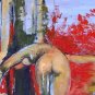 Jealousy - Oil on smooth side of press board - Ted Ingram