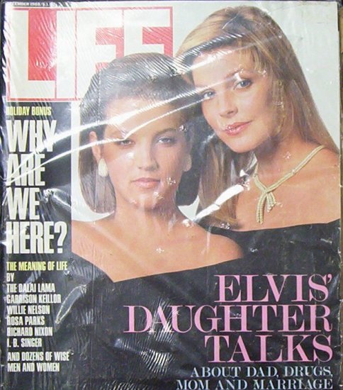 LIFE MAGAZINE December 1988 Elvis' Daughter Talks