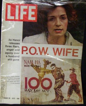 LIFE MAGAZINE Sept. 29th1972 P.O.W. Wife