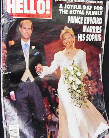 HELLO! June 29, 1999 Prince Edward Marries Sophie