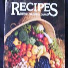 Recipes of British Columbia, Canada 1984