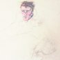 "Resolving Problems" an original drawing by Ted Ingram 1950