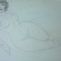 Alluring Nude Original Artwork A.E. (TED INGRAM) -