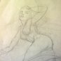 Windy Day- 1951 (Ted) A.E. Ingram pencil sketch